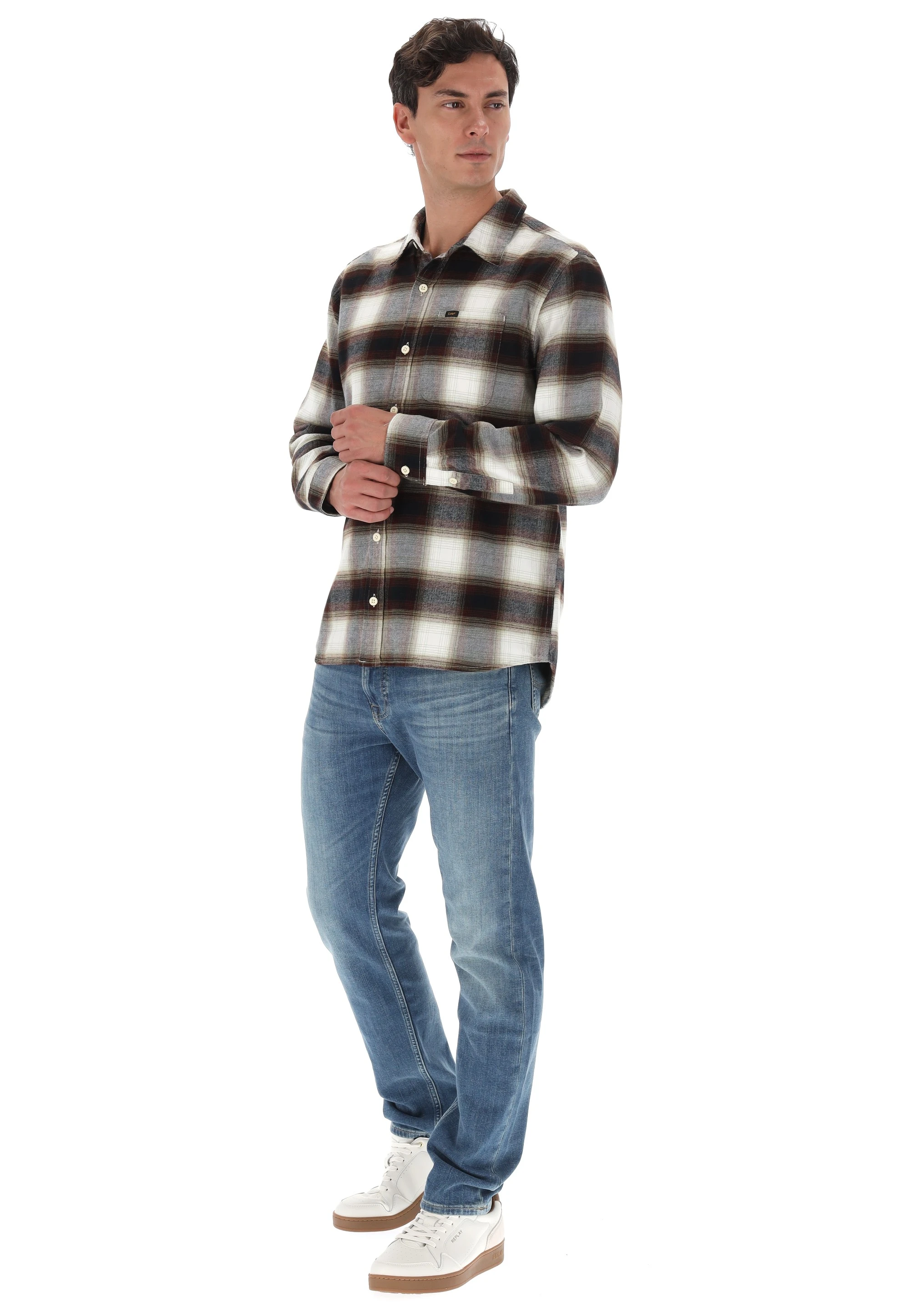 Camicia in flanella Lee uomo art. 112370704